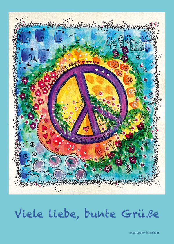 Postkarte Peace